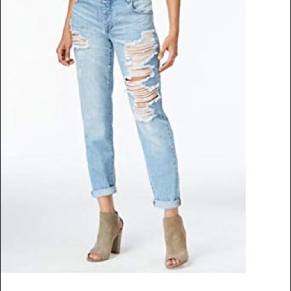 RACHEL Rachel Roy Light Blue Boyfriend Jeans